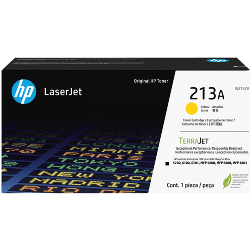 HP Original 213A W2132A gul toner | Indhold: 3000 sider