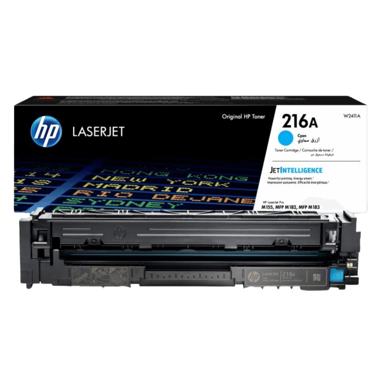 HP Original 216A W2411A cyan toner | Indhold: 850 sider
