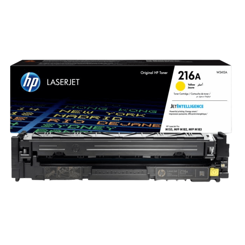 HP Original 216A W2412A gul toner | Indhold: 850 sider