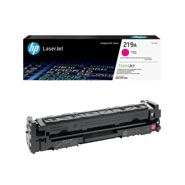 HP Original 219A W2193A magenta toner | Indhold: 1200 sider