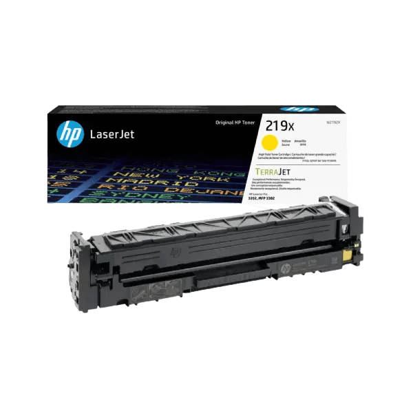 HP Original 219X W2192X XL gul toner | Indhold: 2500 sider