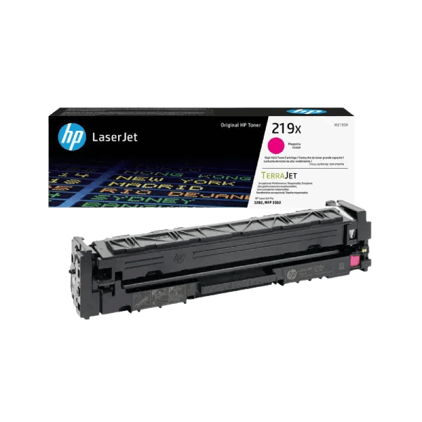 HP Original 219X W2193X XL magenta toner | Indhold: 2500 sider