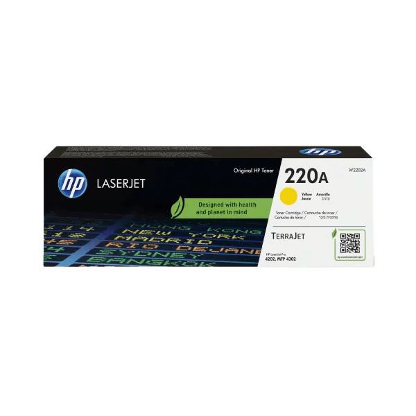 HP Original 220A W2202A gul toner | Indhold: 1800 sider