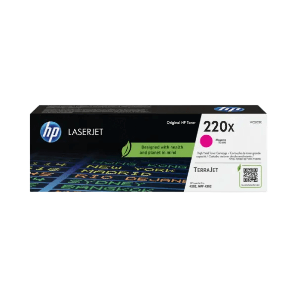 HP Original 220X W2203X XL magenta toner | Indhold: 5500 sider