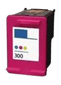 PixoJet HP 300 CC643EE 3 farver i én blækpatron | Indhold: 4 ml.