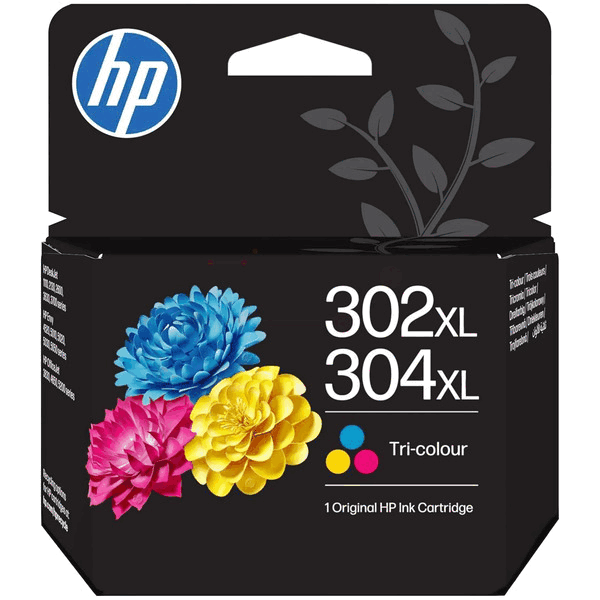 HP Original 302XL/304XL B7RT8AE 3 farver i én blækpatron