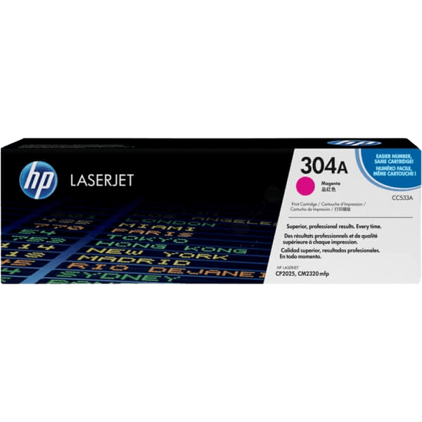 HP Original 304A CC533A XL magenta toner | Indhold: 2800 sider