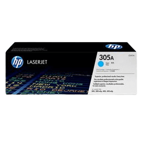 HP Original 305A CE411A cyan toner | Indhold: 2600 sider