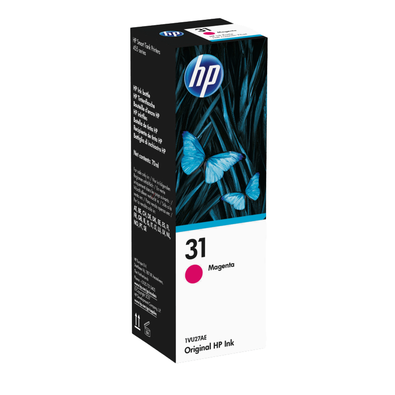 HP Original 31 1VU27AE magenta Blæk refill | Indhold: 8000 sider