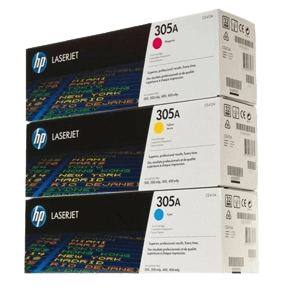 HP Original 312A CF440AM 3 farver i én rabatpakke | Indhold: 8100 sider