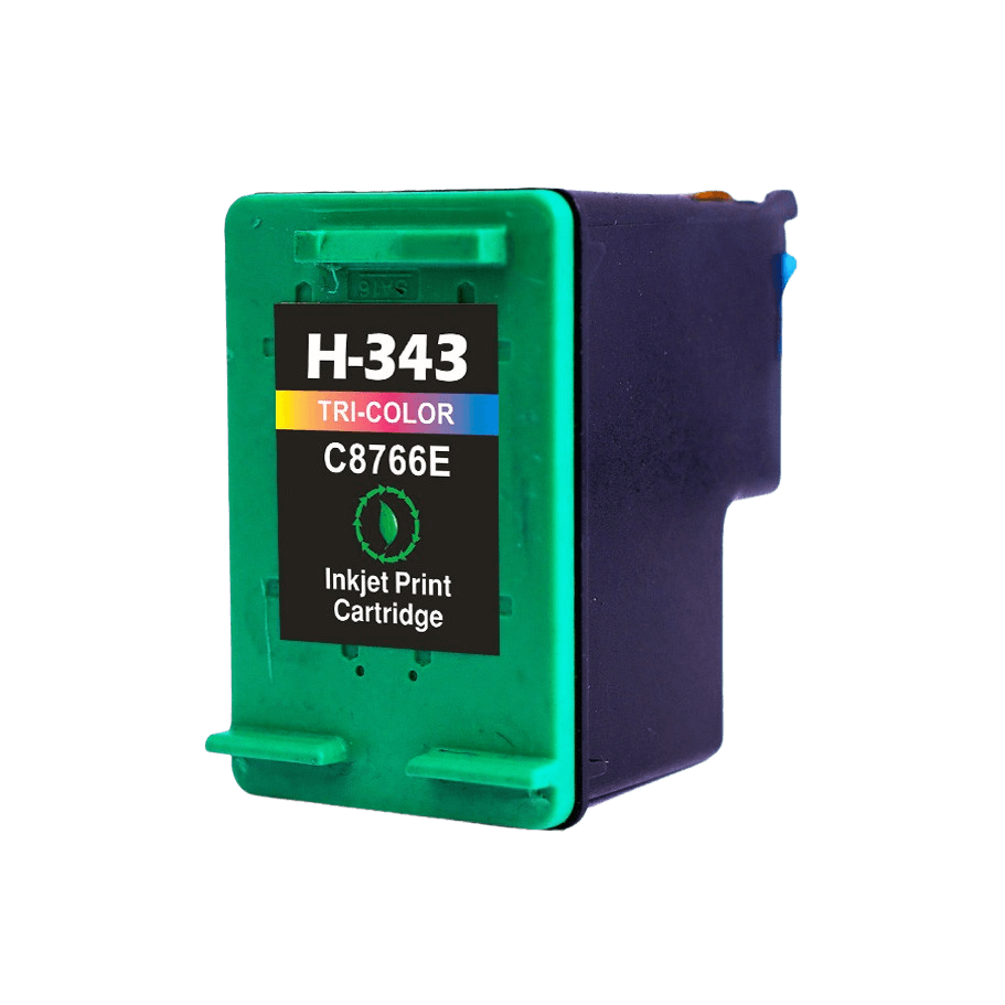 PixoJet HP 343 C8766EE 3 farver i én blækpatron | Indhold: 18 ml.