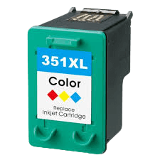 PixoJet HP 351 CB338EE XL 3 farver i én blækpatron | Indhold: 18 ml.