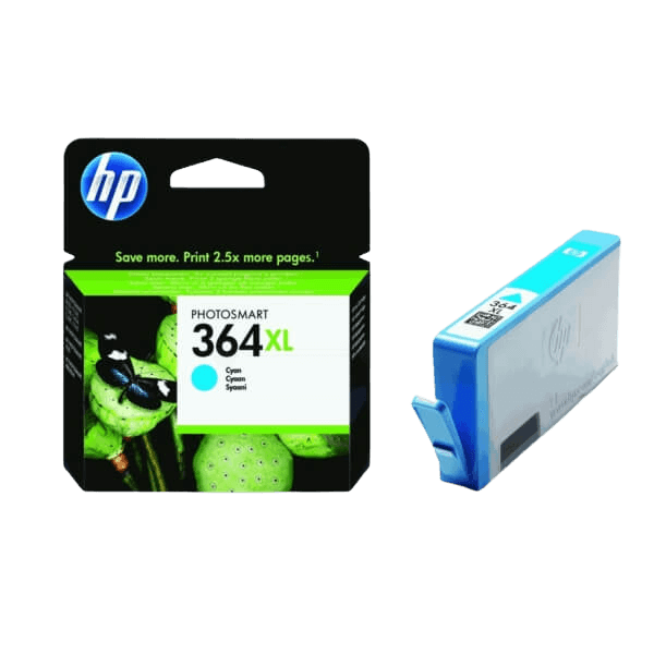 HP Original 364XL CB323EE cyan blækpatron | Indhold: 6 ml.