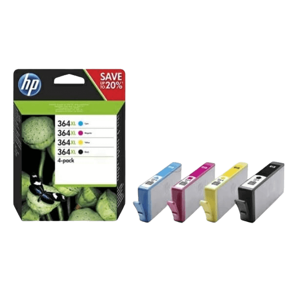 HP Original 364XL N9J74AE CMYK rabatpakke | Indhold: 2800 sider