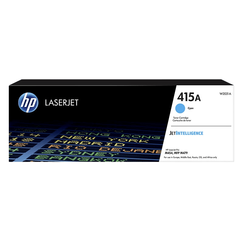 HP Original 415A W2031A cyan toner | Indhold: 2100 sider