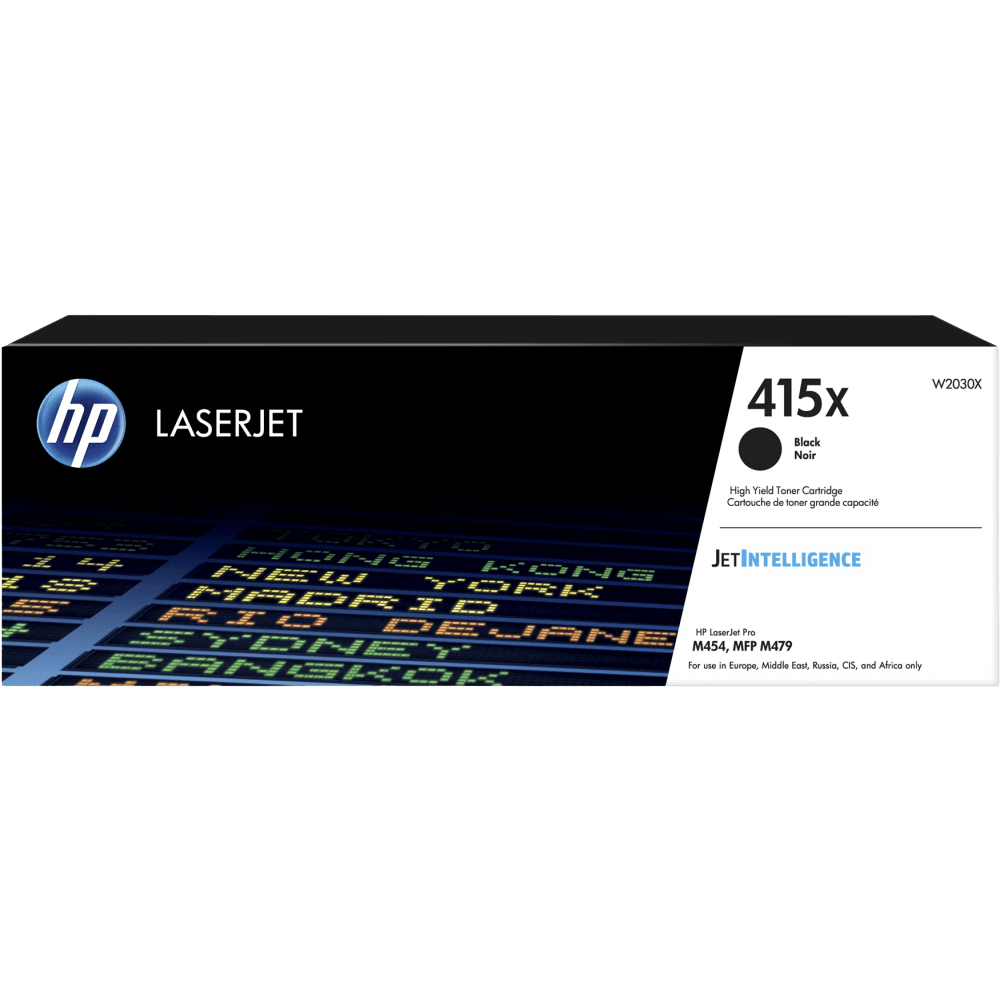 HP Original 415X W2030X XL sort toner | Indhold: 7500 sider