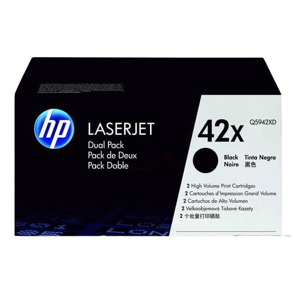 HP Original 42XD Q5942XD XXL sort toner | Indhold: 40000 sider