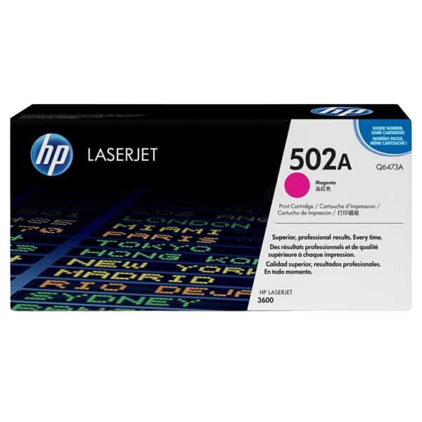 HP Original 502A Q6473A magenta toner | Indhold: 4000 sider