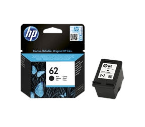 HP Original 62 C2P04AE sort blækpatron | Indhold: 200 sider