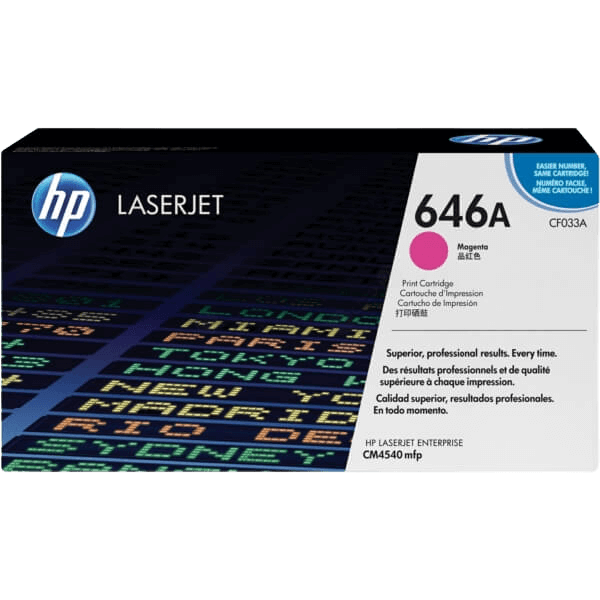 HP Original 646A CF033A magenta toner | Indhold: 11000 sider