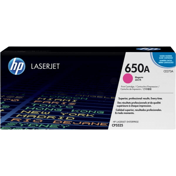 HP Original 650A CE273A magenta toner | Indhold: 15000 sider