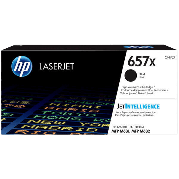 HP Original 657X CF470X XL sort toner | Indhold: 28000 sider