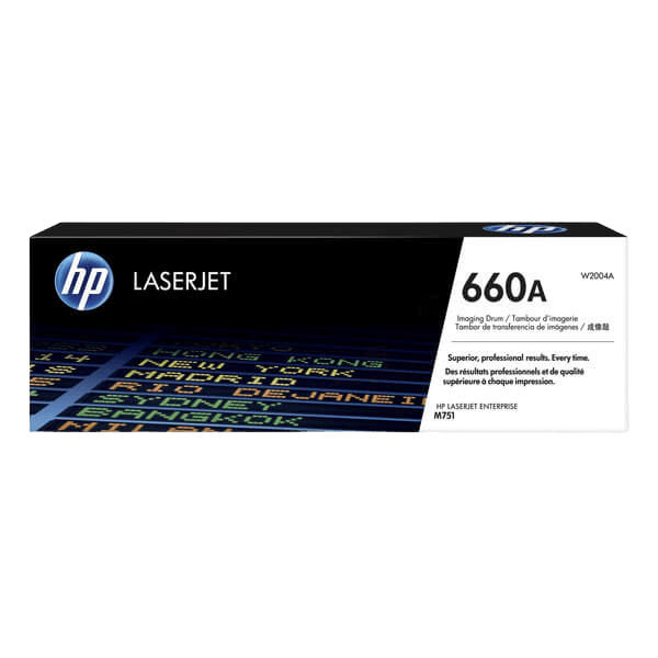 HP Original 660A W2004A CMYK drum | Indhold: 65000 sider