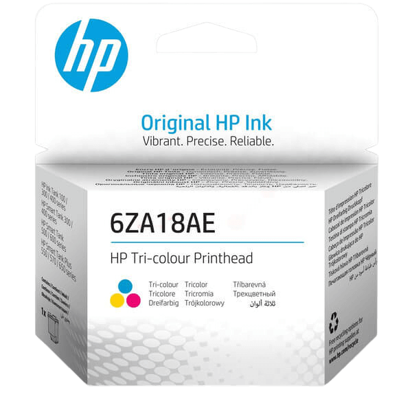 HP Original 6ZA18AE 3 farver i én printhoved