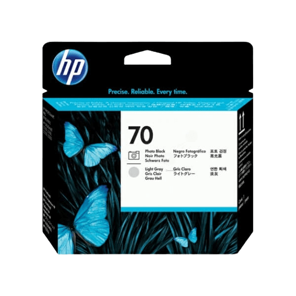 HP Original 70 C9407A foto sort printhoved | Indhold: 130 ml.