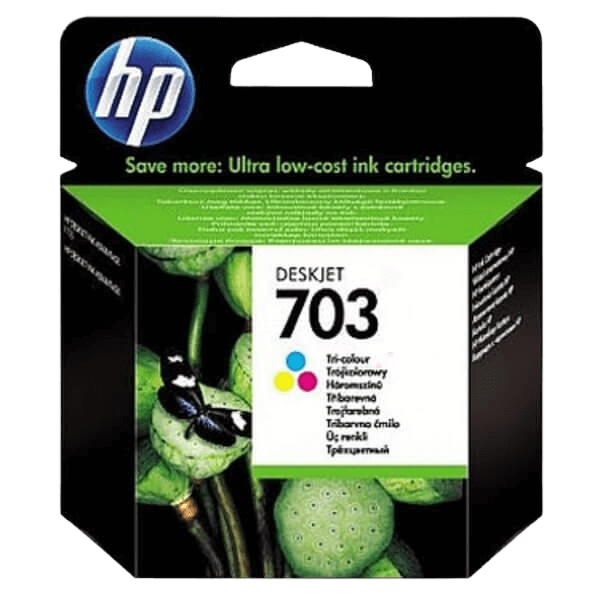 HP Original 703 CD888AE 3 farver i én blækpatron