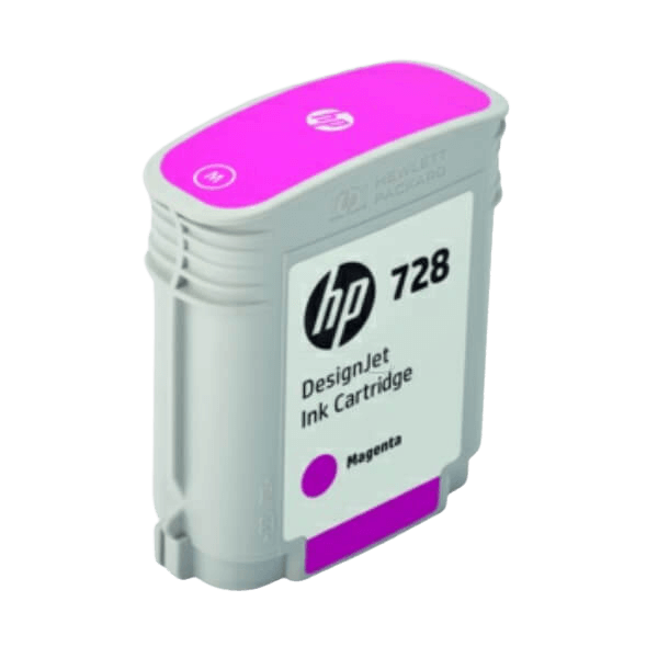 HP Original 728 F9J62A magenta blækpatron | Indhold: 40 ml.