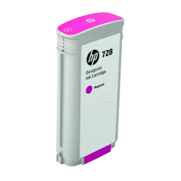 HP Original 728 F9J66A XL magenta blækpatron | Indhold: 130 ml.