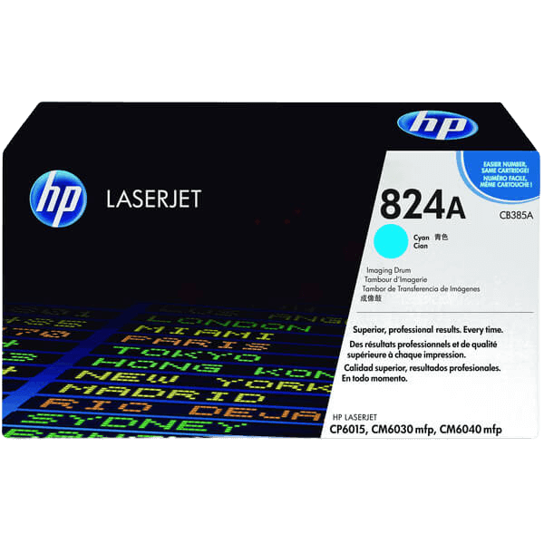 HP Original 824A CB385A cyan drum | Indhold: 35000 sider