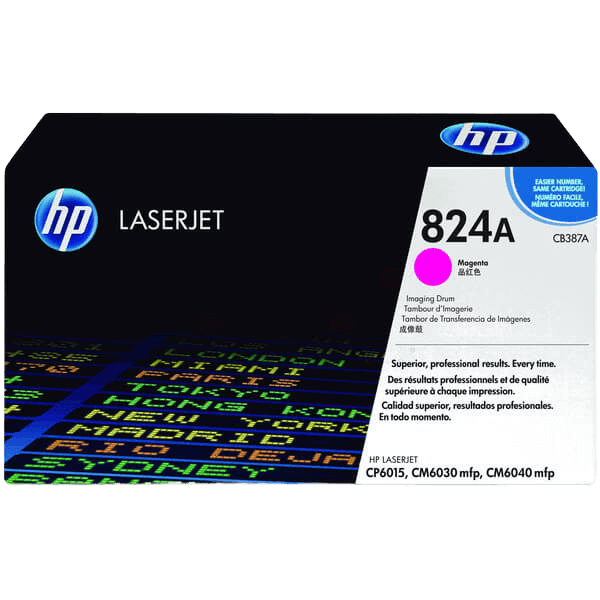 HP Original 824A CB387A magenta drum | Indhold: 35000 sider