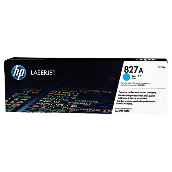 HP Original 827A CF301A cyan toner | Indhold: 32000 sider
