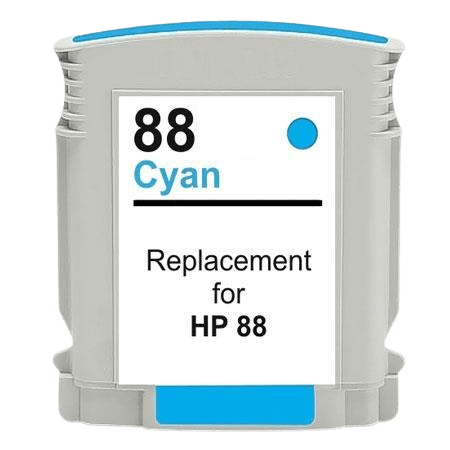 PixoJet HP 88 C9391AE XL cyan blækpatron | Indhold: 28 ml.
