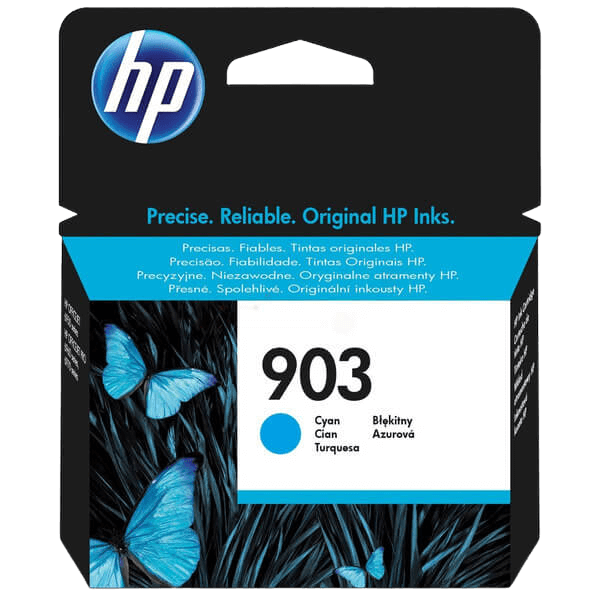 HP Original 903 T6L87AE cyan blækpatron | Indhold: 315 sider