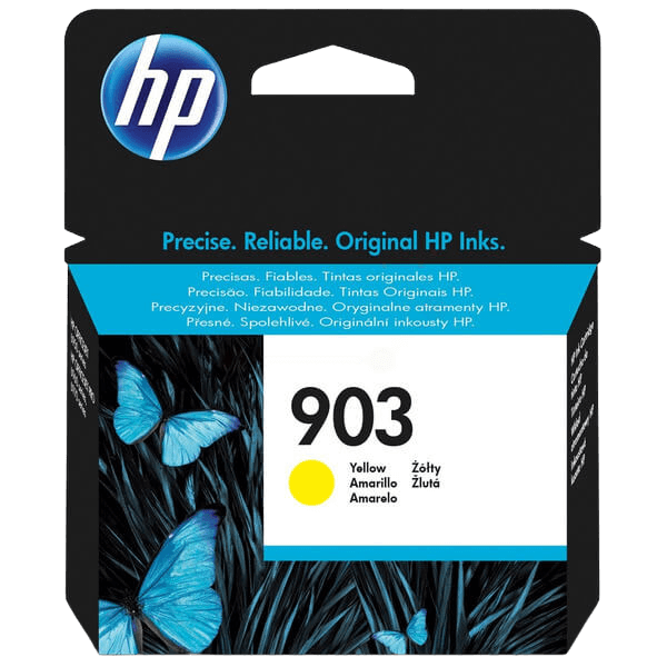 HP Original 903 T6L95AE gul blækpatron | Indhold: 315 sider