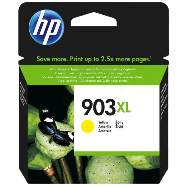 HP Original 903 T6M11AE XL gul blækpatron | Indhold: 825 sider