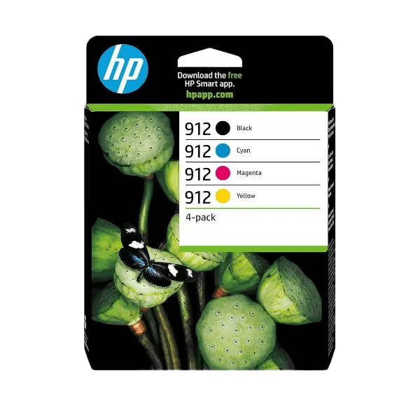 HP Original 912 6ZC74AE CMYK rabatpakke | Indhold: 1245 sider