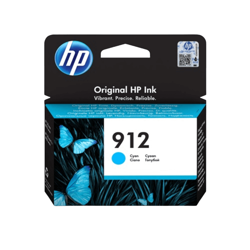 HP Original 912 3YL77AE cyan blækpatron | Indhold: 315 sider