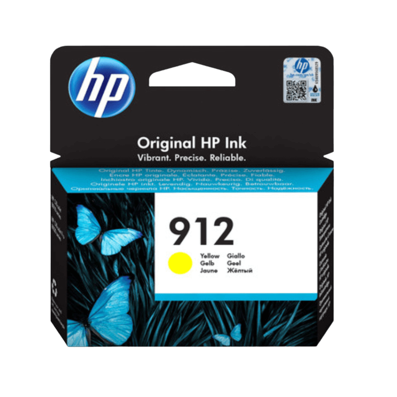 HP Original 912 3YL79AE gul blækpatron | Indhold: 315 sider