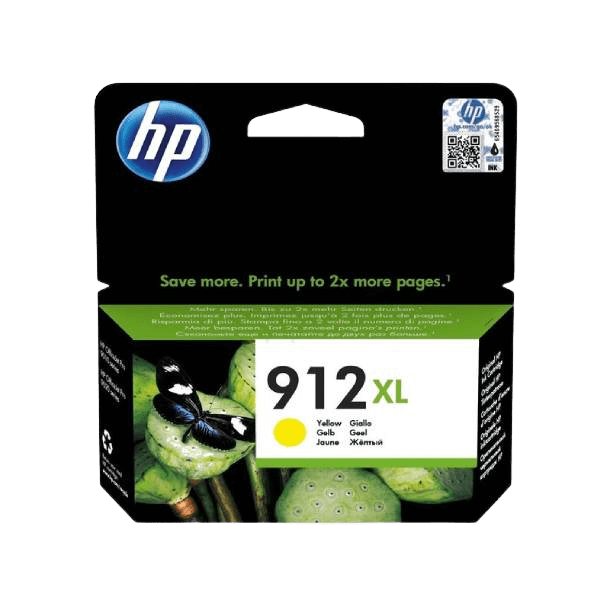 HP Original 912XL 3YL83AE gul blækpatron | Indhold: 825 sider