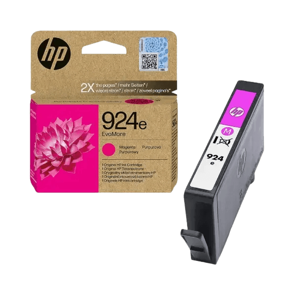 HP Original 924E 4K0U8NE XL magenta blækpatron | Indhold: 800 sider
