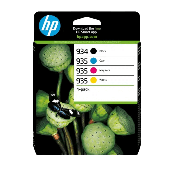 HP Original 934 + 935 6ZC72AE CMYK rabatpakke | Indhold: 1600 sider