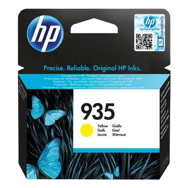 HP Original 935 C2P22AE gul blækpatron | Indhold: 4 ml.