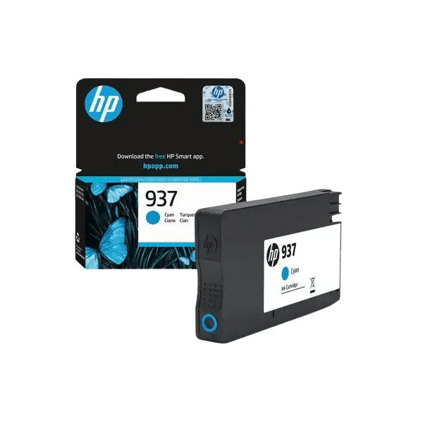 HP Original 937 4S6W2NE cyan blækpatron | Indhold: 800 sider