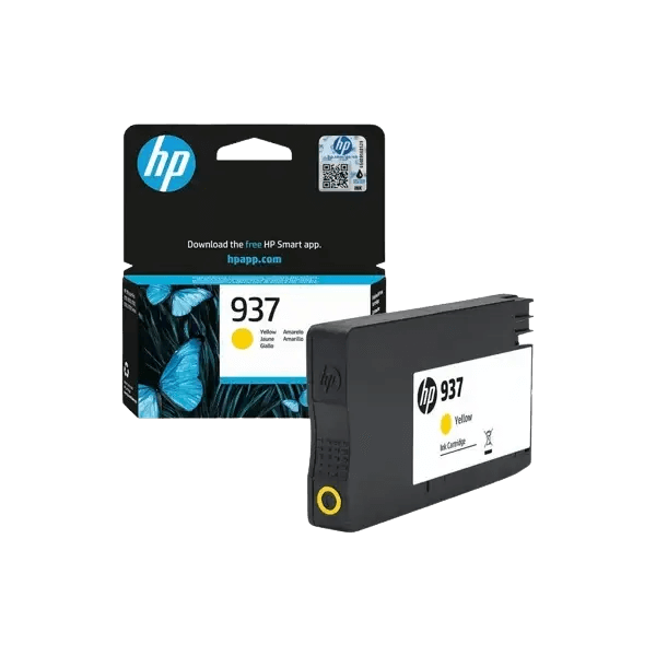 HP Original 937 4S6W4NE gul blækpatron | Indhold: 800 sider