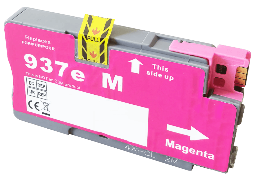 PixoJet HP 937E 4S6W7NE XL magenta blækpatron | Indhold: 1650 sider
