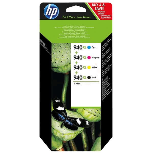 HP Original 940 C2N93AE XL CMYK rabatpakke